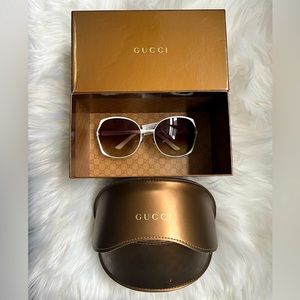 Gucci Sunglasses (White) - NWT